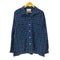 ジャーナルスタンダードホームステッド JOURNAL STANDARD J.S HOMESTEAD 24SS Stead BLUR CHECK OPEN SHIRT チェック オープン シャツ メンズ JPN:L