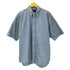 ビームス BEAMS 24SS S/S shirt easy fit button down shirt イージーフィット ボタンダウン シャツ 半袖 メンズ JPN:L