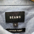 ビームス BEAMS 24SS S/S shirt easy fit button down shirt イージーフィット ボタンダウン シャツ 半袖 メンズ JPN:L