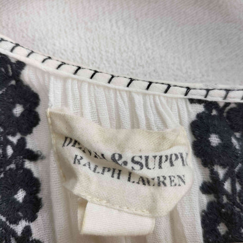 デニムアンドサプライ ラルフローレン DENIM & SUPPLY RALPH LAUREN 刺繍 ブラウス レディース import:S