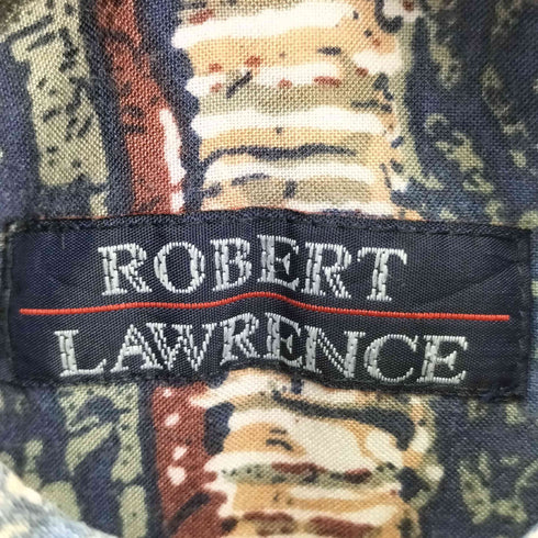 ROBERT LAWRENCE 総柄シャツ メンズ