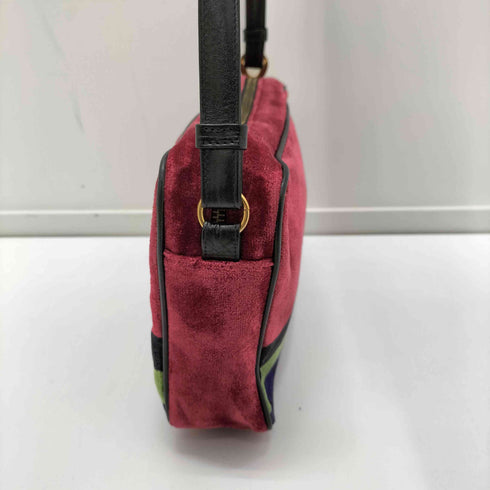 ロベルタディカメリーノ Roberta di Camerino ベロア ショルダーバッグ レディース