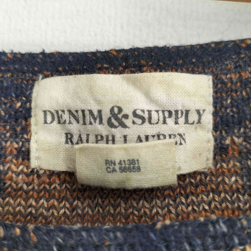 デニムアンドサプライ ラルフローレン DENIM & SUPPLY RALPH LAUREN ネイティブ柄 ボートネックニット レディース import:S