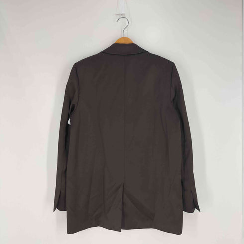 ザラ ZARA サテン テーラードジャケット レディース import:M