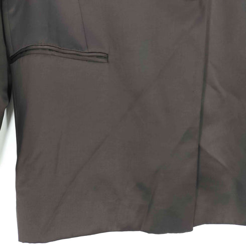 ザラ ZARA サテン テーラードジャケット レディース import:M