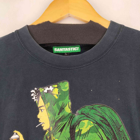 サンタスティック SANTASTIC 両面プリント S/S Tシャツ メンズ JPN:L