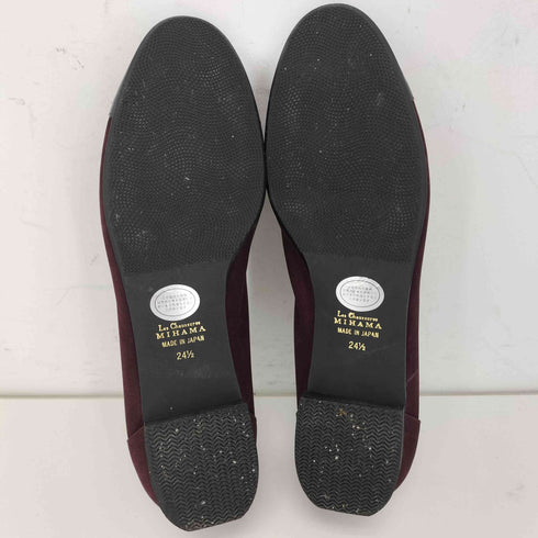 ミハマ MIHAMA スエードエナメルパンプス レディース JPN:24.5