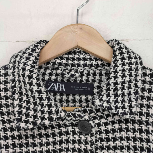 ザラ ZARA ツイードジャケット レディース M
