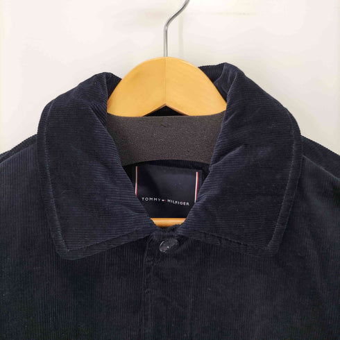 トミーヒルフィガー TOMMY HILFIGER コーデュロイコーチジャケット メンズ S