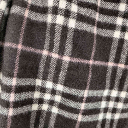 バーバリーブルーレーベル BURBERRY BLUE LABEL ノバチェック フリンジ ストール マフラー レディース