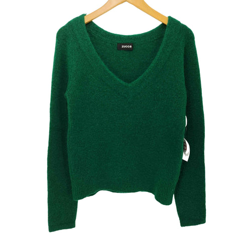 ズッカ ZUCCa Vネック モヘヤニット レディース JPN:M