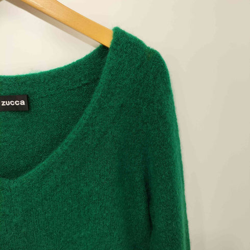 ズッカ ZUCCa Vネック モヘヤニット レディース JPN:M