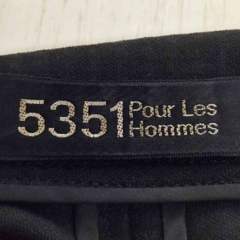 ゴーサンゴーイチプールオム 5351 POUR LES HOMMES エンボス 1Bテーラードジャケット メンズ