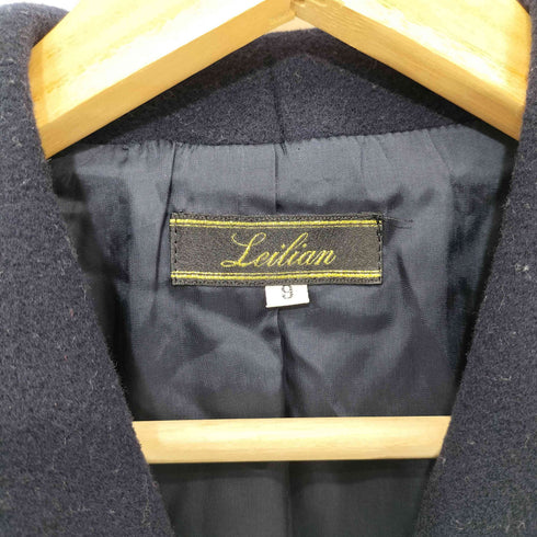 レリアン Leilian ウール ナイロン ダブルコート レディース JPN:9号
