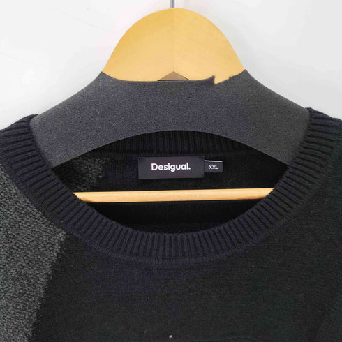 デシグアル Desigual 切替デザイン ニットセーター メンズ JPN:XXL