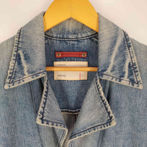 リーバイス Levis redloop デニムテーラードジャケット メンズ import:L