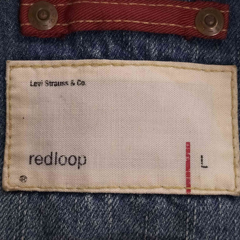 リーバイス Levis redloop デニムテーラードジャケット メンズ import:L