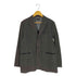 リーバイス LEVI STRAUSS&CO 00S 背抜き ピンストライプ 3Bテーラードジャケット メンズ import:L