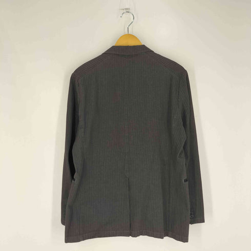 リーバイス LEVI STRAUSS&CO 00S 背抜き ピンストライプ 3Bテーラードジャケット メンズ import:L