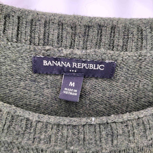 バナナリパブリック BANANA REPUBLIC アクリルニット クルーネックセーター レディース M