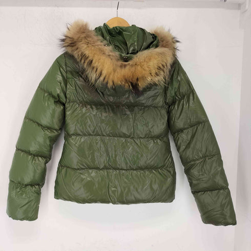 デュベティカ DUVETICA ファー付きダウンジャケット レディース 38