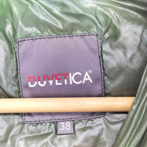 デュベティカ DUVETICA ファー付きダウンジャケット レディース 38