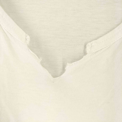 ヨウジヤマモトプールオム Yohji Yamamoto POUR HOMME デザイン Vネック Tシャツ メンズ JPN:3