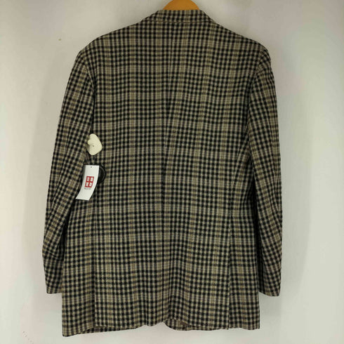 チャップスラルフローレン CHAPS RALPH LAUREN 2B チェック柄 ウールテーラードジャケット メンズ