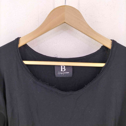 ビーヨウジヤマモト B yohji yamamoto ダメージデザイン クルーネックTシャツ メンズ JPN:2