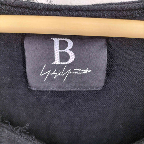 ビーヨウジヤマモト B yohji yamamoto ダメージデザイン クルーネックTシャツ メンズ JPN:2