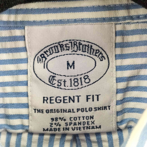ブルックスブラザーズ BROOKS BROTHERS ストライプ L/S BDシャツ メンズ M