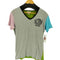 ディーゼル DIESEL 配色デザインvネックTシャツ メンズ import:M