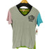 ディーゼル DIESEL 配色デザインvネックTシャツ メンズ import:M