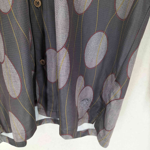 パタゴニア patagonia Rythm 総柄オープンカラーS/S シャツ メンズ M
