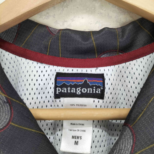 パタゴニア patagonia Rythm 総柄オープンカラーS/S シャツ メンズ M