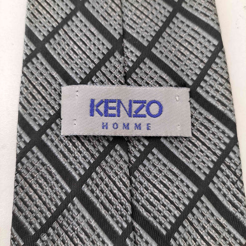 ケンゾーオム KENZO HOMME 総柄 シルクポリ ネクタイ メンズ