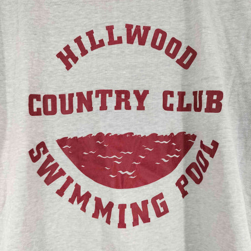 ヘルスニット Healthknit 70-80S フロントプリント S/S Tシャツ メンズ 42-44