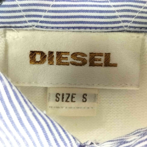 ディーゼル DIESEL MCS2S2S ストライプパイルポロシャツ メンズ import:S
