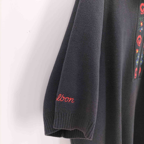 Malbon Golf 24SS MALBON LAURENT JACQUARD PLACKET POLO メンズ import:L