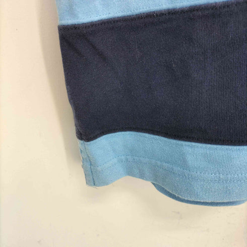 トミーヒルフィガー TOMMY HILFIGER 月桂樹ロゴ刺繍 ボーダー S/S ポロシャツ メンズ JPN:S