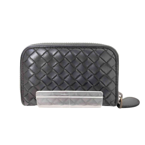 ボッテガヴェネタ BOTTEGA VENETA イントレチャート ラウンドジップ レザー コインケース レディース
