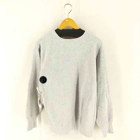 チャンピオン Champion 90S USA製 刺繍タグ 2段プリント REVERSE WEAVE スウェット メンズ import:XL