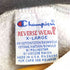チャンピオン Champion 90S USA製 刺繍タグ 2段プリント REVERSE WEAVE スウェット メンズ import:XL
