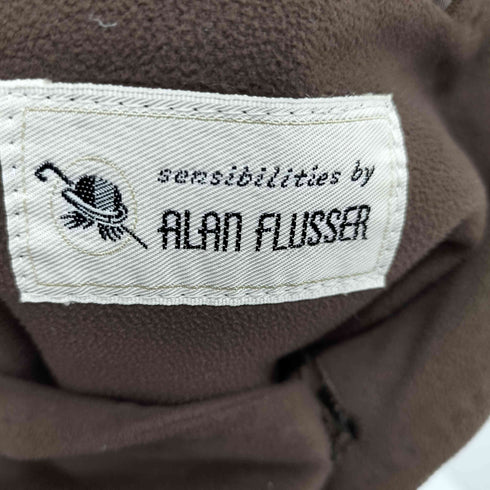 アランフラッサー alan flusser フランネル地 テーラードジャケット メンズ