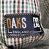ダックス DAKS チェック柄 シルク混 テーラードジャケット メンズ