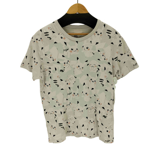 デザインティーシャツストアグラニフ Design Tshirts Store graniph キャラクター総柄 クルーネックTシャツ メンズ JPN:M