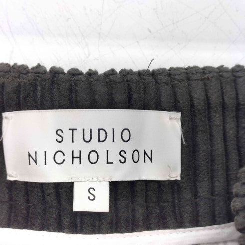 スタジオニコルソン STUDIO NICHOLSON GREENE CORD コーデュロイパンツ メンズ S