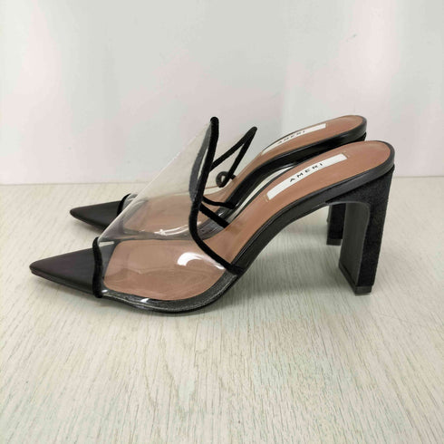 アメリ AMERI MEDI CLEAR WINDOW MULE レディース JPN:S