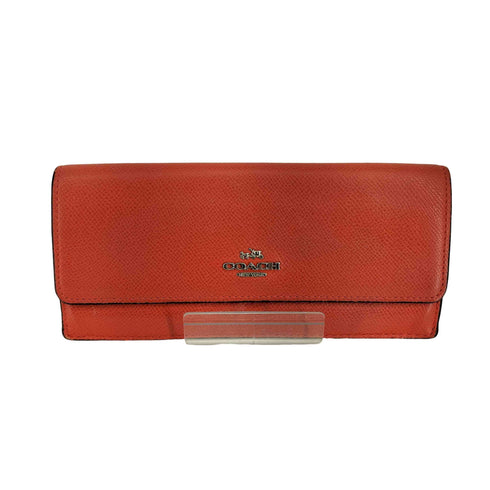 コーチ COACH エンボスド テクスチャード ソフト ウォレット レディース