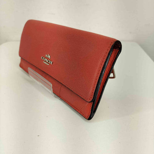 コーチ COACH エンボスド テクスチャード ソフト ウォレット レディース